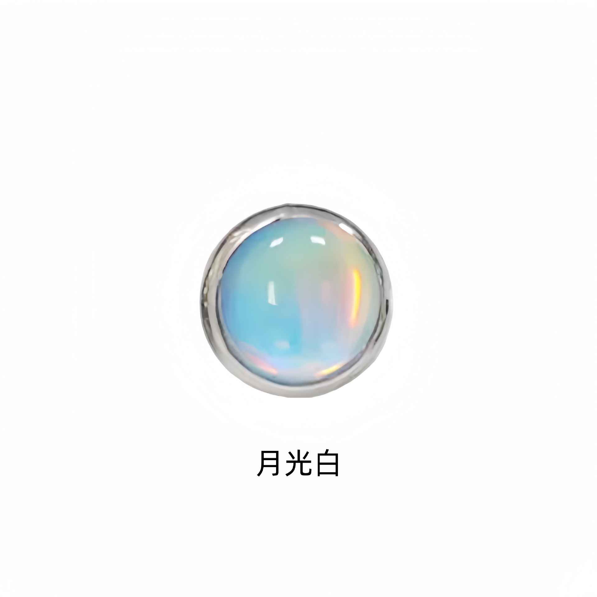 F136 Titanium Gradient Earrings Glitter Film Oil Dripping Lip Nails G23 Titanium Alloy Body Piercing Jewelry Ear Bone Nails - Image 4