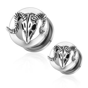 Geometric Ear Tunnels 6mm-16mm Stainless Steel Ear Stretching Piercing Jewelry