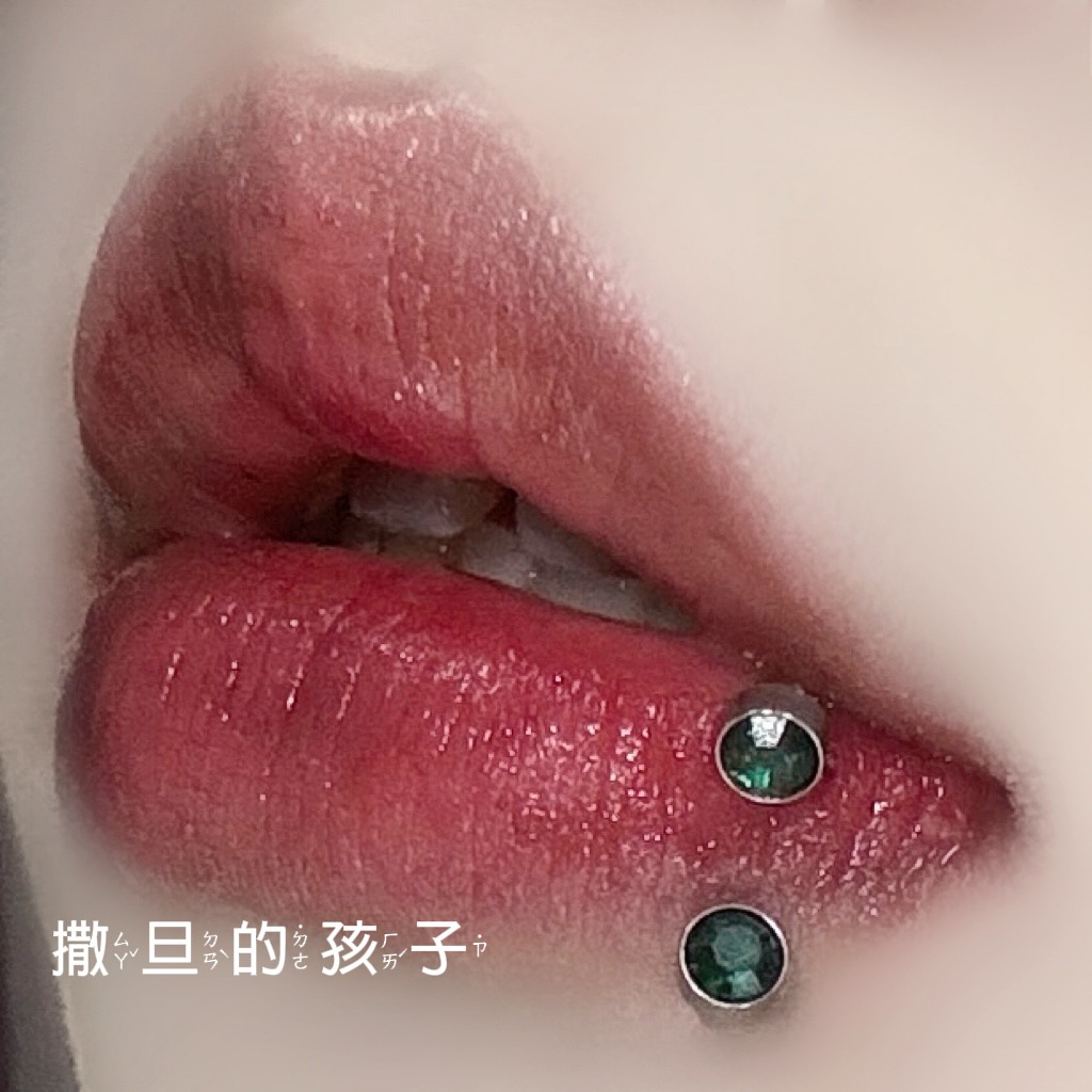 Satan's Child Lost in Tokyo 12mm Lip Ring 316L Surgical Steel Internally Threaded Flash Lip Hoop Lip Nail Ear Bone Ring - Image 3