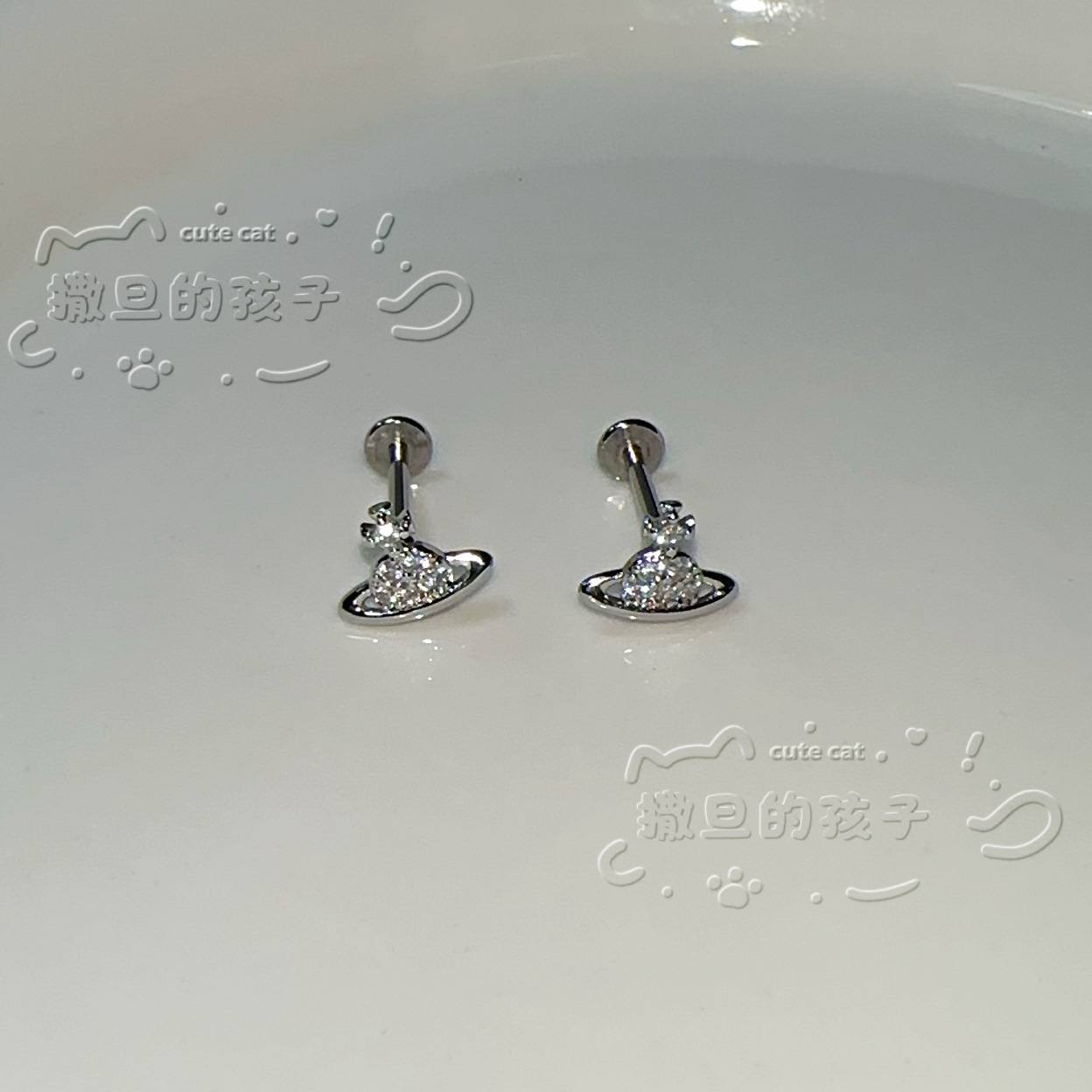 Satan's Child Castle Princess Lip Nail 16G 16mm Titanium Steel Lip Ring Internally Threaded Piercing Jewelry - Image 3
