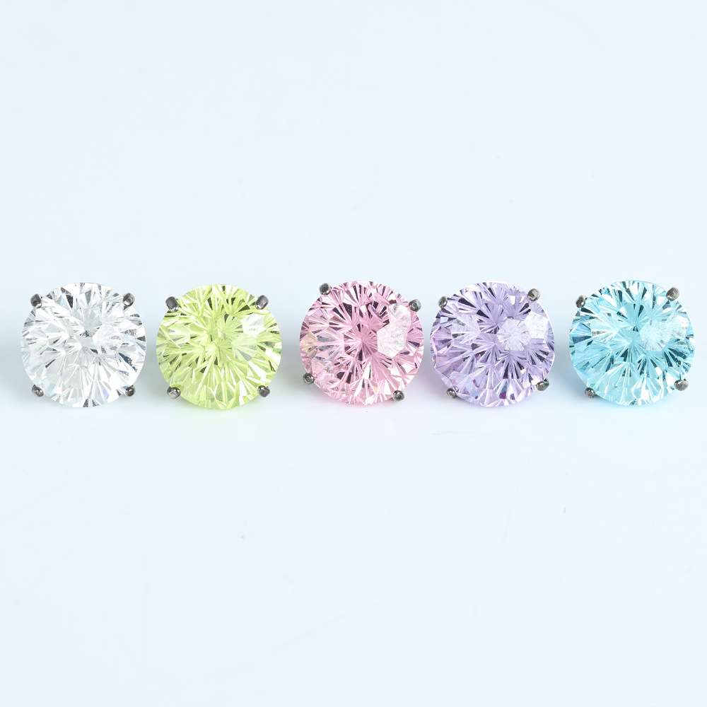 Zesen F136 Titanium Alloy Ear Nail Long Tooth 7A Fireworks Zirconium 6-8mm Ear Bone Nail Replacement Head G23 Lip Nail 0.9 Tooth - Image 5