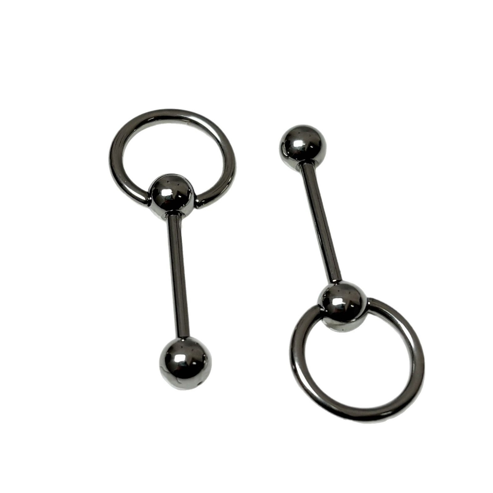 Special-Shaped Ring Tongue Barbell, Sexy Normcore Snap-On Tongue Nail, Drinkable Titanium Steel Piercing Jewelry Wholesale - Image 5