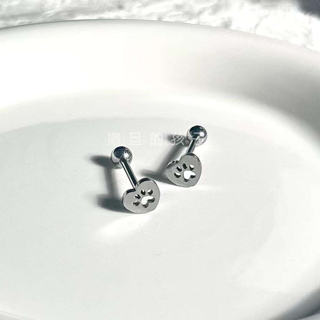 14G Titanium Steel Tongue Barbell Tongue Ring Piercing Jewelry for Women Sweet Cool Style - Image 4