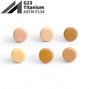 F136 Titanium Invisible Flesh-Colored 3mm Ear Studs Lip Studs Skin Studs Ear Bone Studs Body Piercing Jewelry