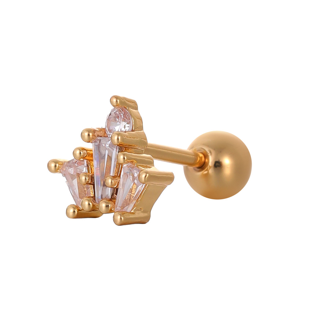 18K Gold Plated Stainless Steel Micro-Inlay Butterfly Belly Ring – Advanced Sense Navel Jewelry for Women - Image 3