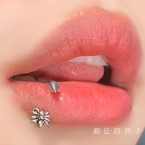 Spider Lip Ring Horseshoe Hoop 12mm 1.2mm External Thread Steel Lip Piercing Jewelry
