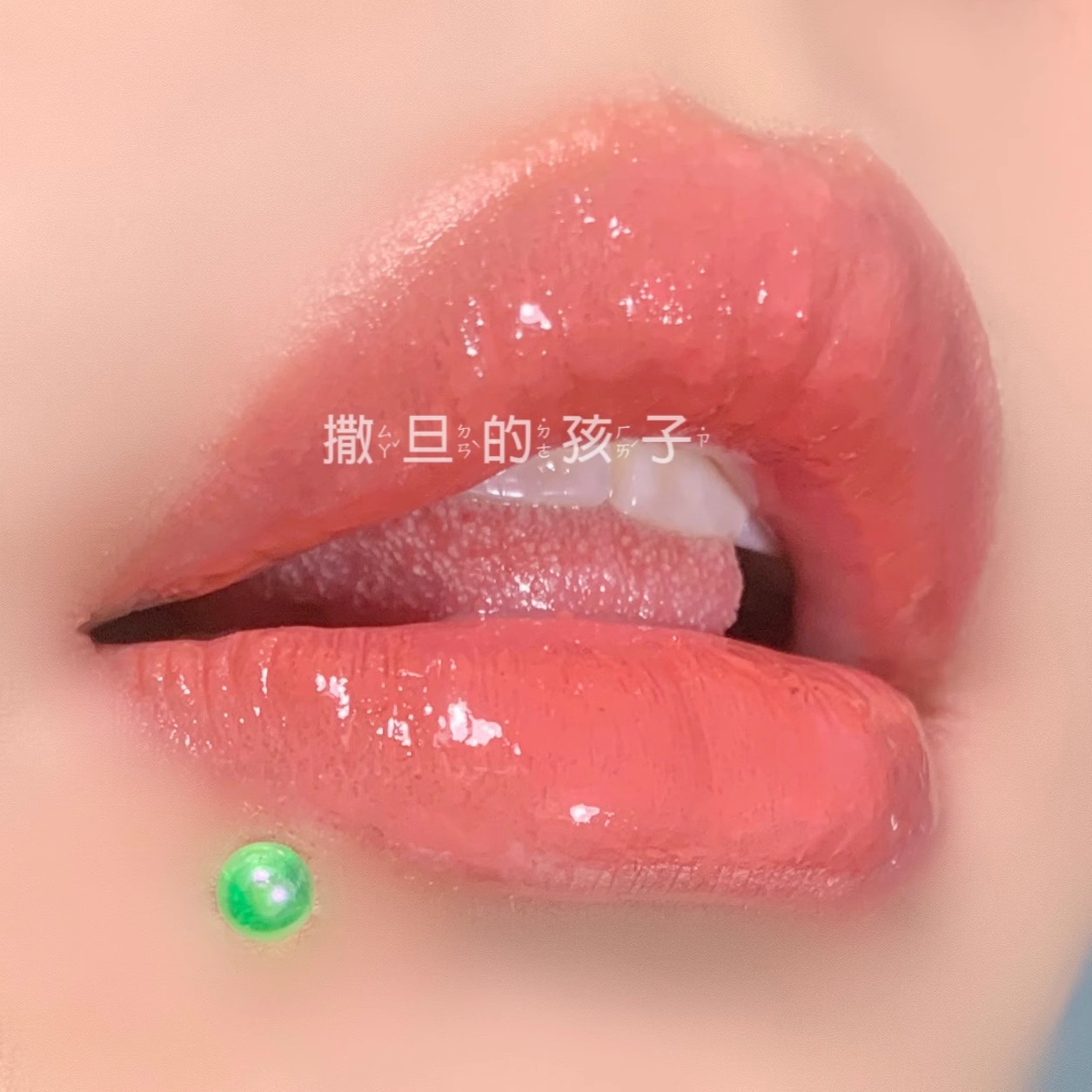 Small Light Bulb Acrylic Lip Ring Ball - Hot Girl Sweet Cool Lip Piercing Jewelry for Lip Labret Cartilage - Image 5