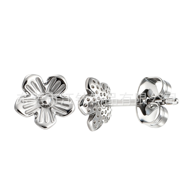 G23 Titanium Ear Bone Nail Flower Butterfly Ear Stud Cartilage Piercing Jewelry - Image 5