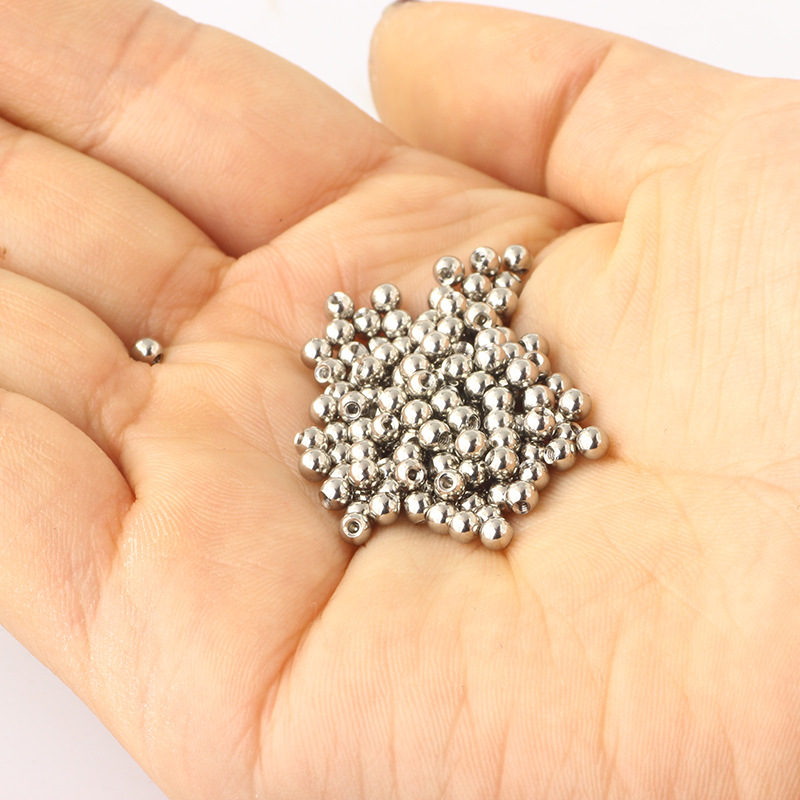 1.2mm Thread Stainless Steel Ball Replacement Parts for 1.6mm Horseshoe Ring Lip Nail Body Piercing Jewelry - Image 3
