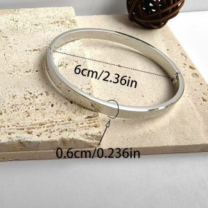 Kajia 10 Diamond Titanium Steel Bracelet Couple Baby's Breath 18K Rose Gold Titanium Steel Bracelet Jewelry Direct Sale