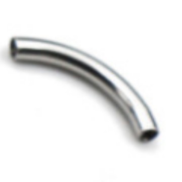 G23 Titanium Internally Threaded Curved Barbell 18G 16G 14G Custom Eyebrow Lip Piercing Jewelry - Image 2