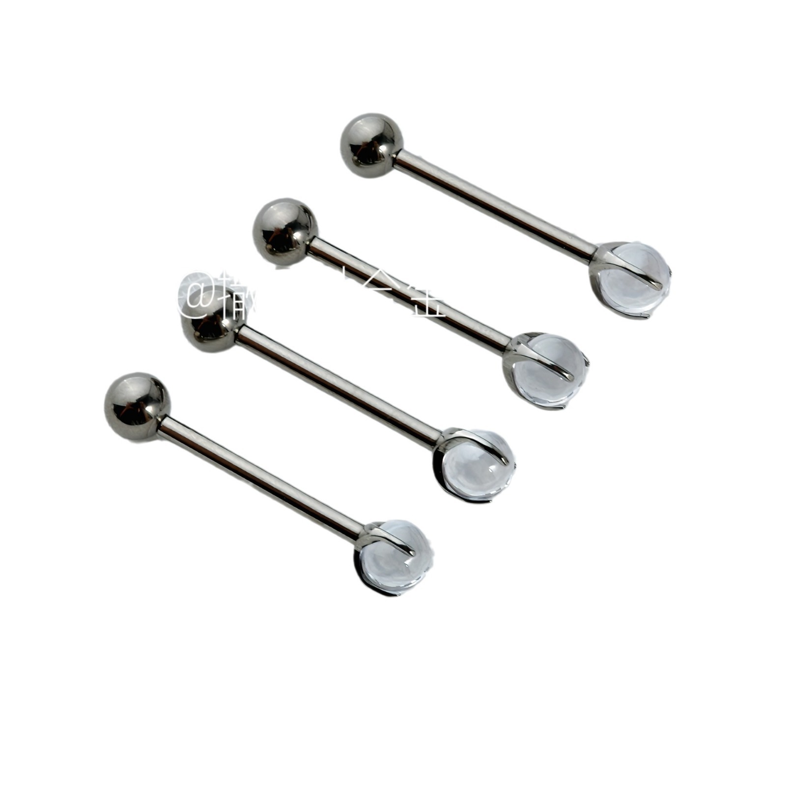 F136 Titanium Alloy Tongue Barbell Internally Threaded Drinkable Tongue Ring Anodized Color Change Piercing Jewelry Wholesale - Image 5