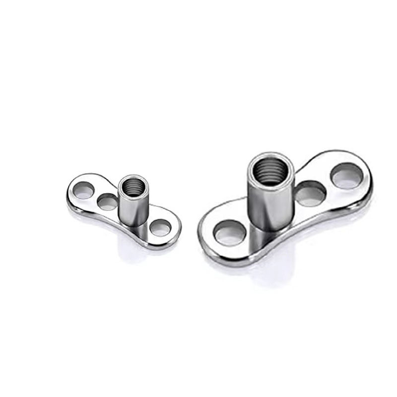 Zesen F136 Titanium Alloy Nail Base G23 Titanium Clavicle Subdermal Implant Body Piercing Jewelry - Image 4