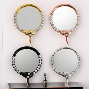 F136 Titanium Alloy Seamless Hinge Nose Ring Septum Ring Body Piercing Jewelry with Zircon