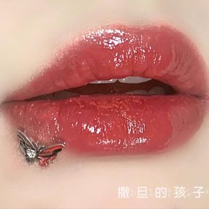 Cold Smoke Butterfly 1.2mm Thick Internal Thread Lip Ring Labret Stud 316L Surgical Steel Lip Piercing Jewelry Wholesale