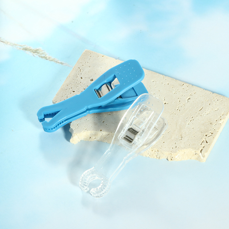 Disposable Round Mouth Opening Pliers Hemostatic Clips Tattoo Piercing Tools Blue 1pc - Image 2