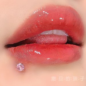 Satan's Child Rich Daughter Lip Nail Diamond Flash Internal Thread Flash Diamond Lip Nail Ear Bone Nail Hot Girl