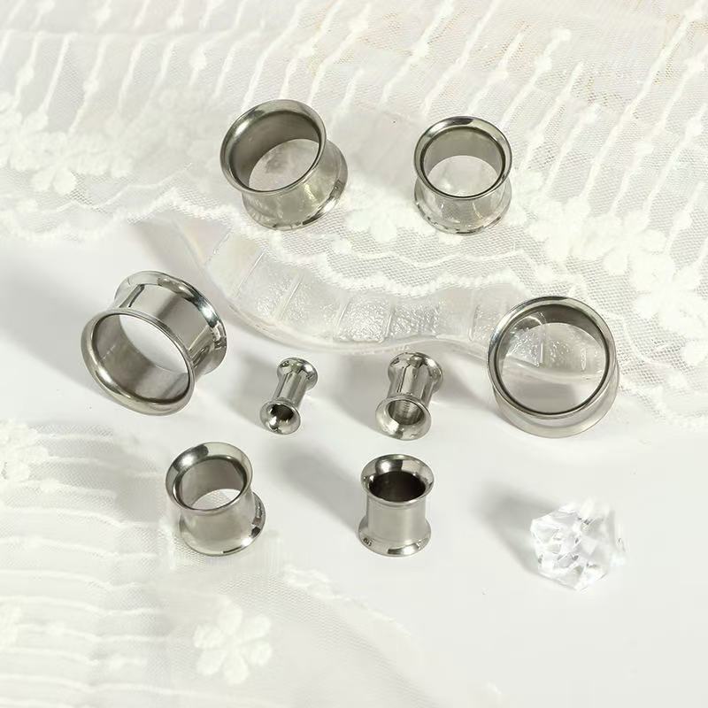 G23 Titanium Toothless Dual Speaker Auricular Ear Expander Body Piercing Jewelry 16mm - Image 4