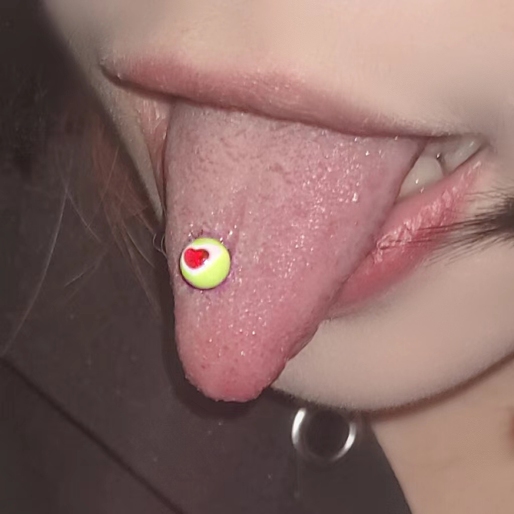 12mm 1.6mm 14G Gold Tongue Barbell 316L Surgical Steel External Thread Tongue Ring Piercing Jewelry Wholesale - Image 3