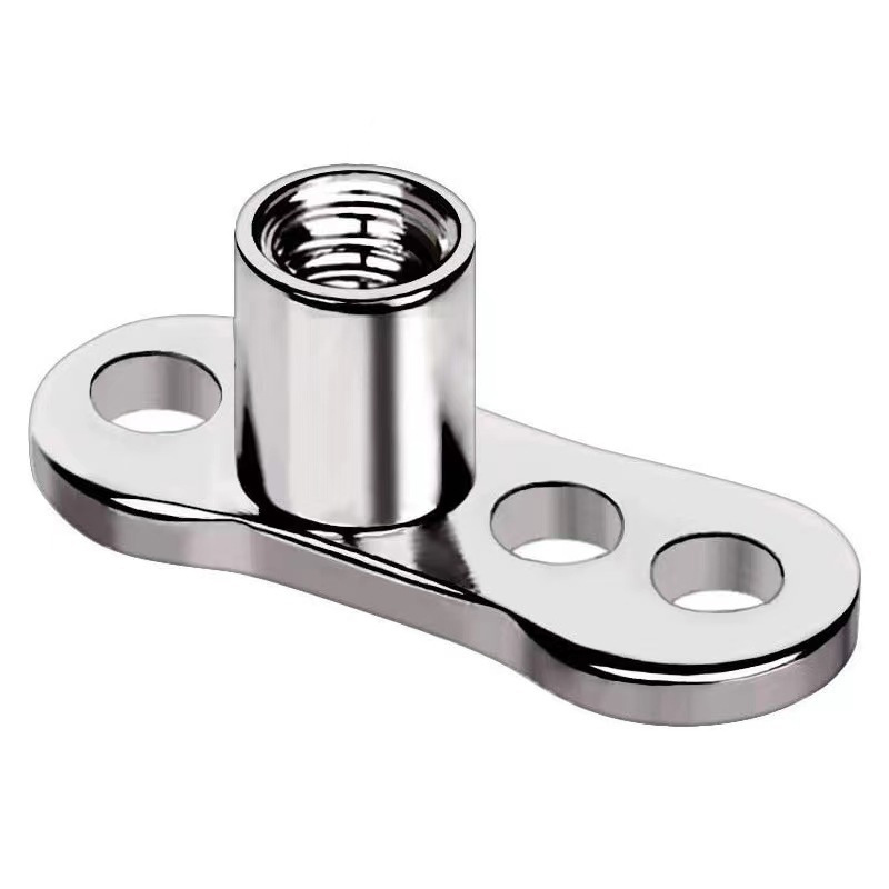 Zesen F136 Titanium Alloy Nail Base G23 Titanium Clavicle Subdermal Implant Body Piercing Jewelry - Image 2