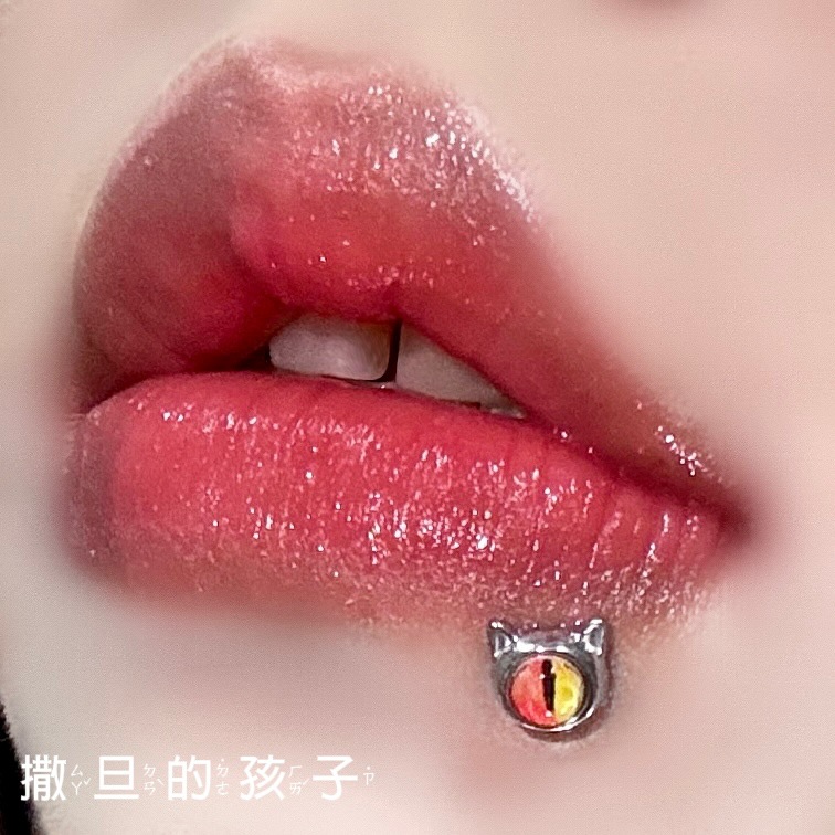 Satan's Child Mist Lover Lip Nail Internal Thread Spice Sweet Cool Lip Nail Ear Bone Nail Lip Ring Puncture - Image 2