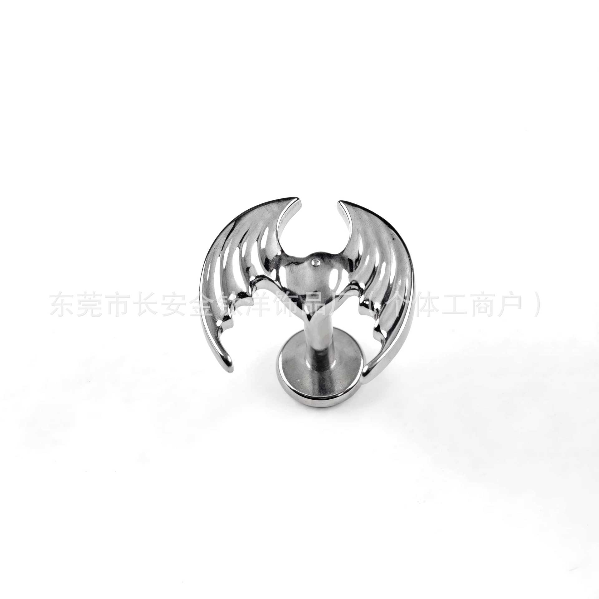 F136 Titanium Devil Wings Love Halloween Nose Nail Ear Bone Nail G23 Titanium Alloy Body Piercing Jewelry - Image 4