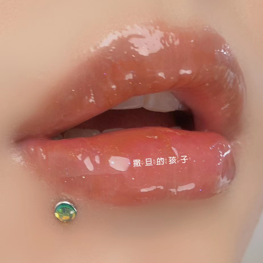Lip Nail Dripping Bright Lip Ring Ear Bone Nail Piercing Jewelry Lip Decoration 16G Internal Thread Sale New - Image 4