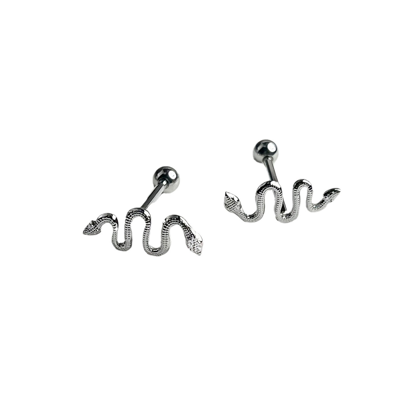 14G Blue Balun Tongue Nail External Thread Titanium Steel Tongue Barbell for Cool Hot Girl Tongue Piercing Jewelry - Image 5