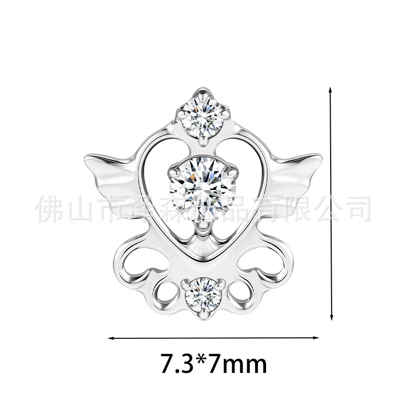 F136 Titanium Alloy Magic Wand Fairy Wand Stud Earring Lip Nail Tongue Ear Bone Body Piercing Jewelry Wholesale - Image 5