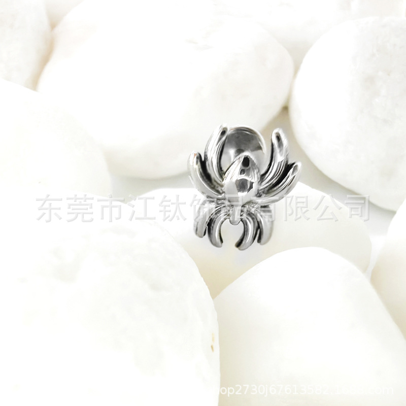 G23 Titanium Spider Ear Stud 1.2mm x 10mm Cartilage Piercing Jewelry Polished Unisex - Image 4