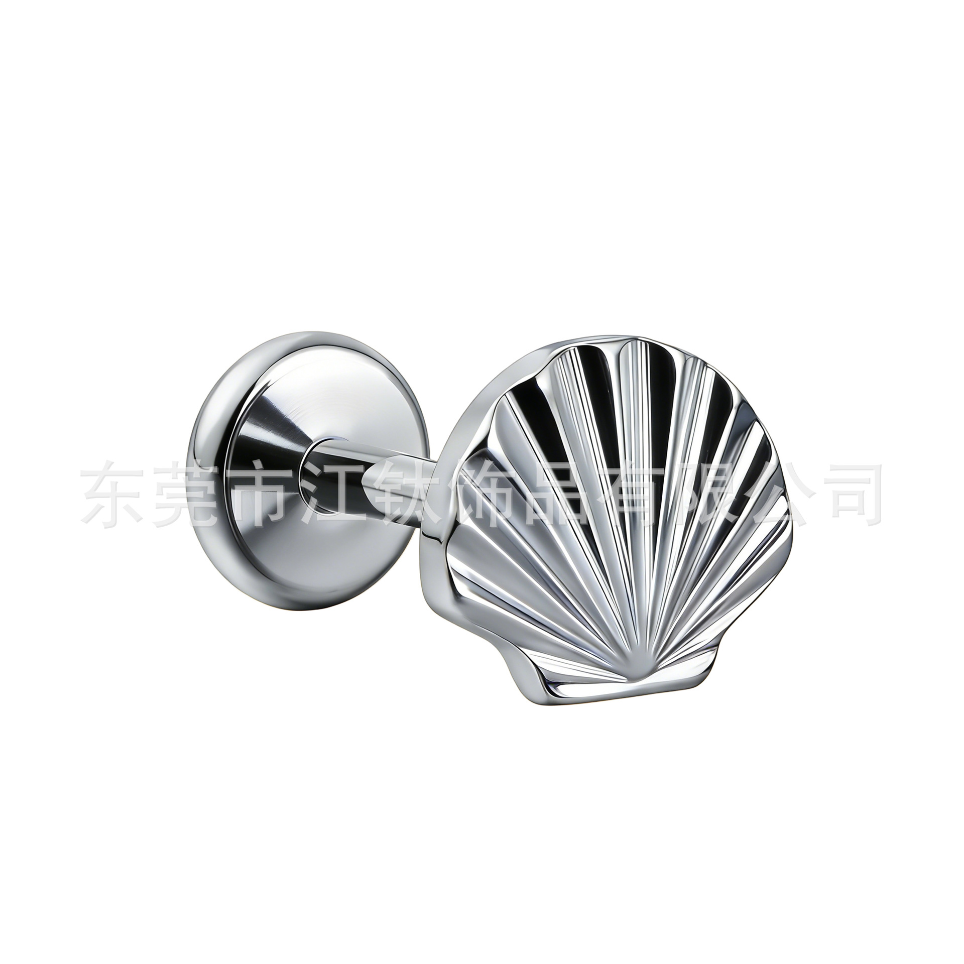 JT F136 Titanium Ocean Series Shell Earrings with Pins – G23 Titanium Alloy Body Piercing Ear Bone Studs for Men & Women - Image 5