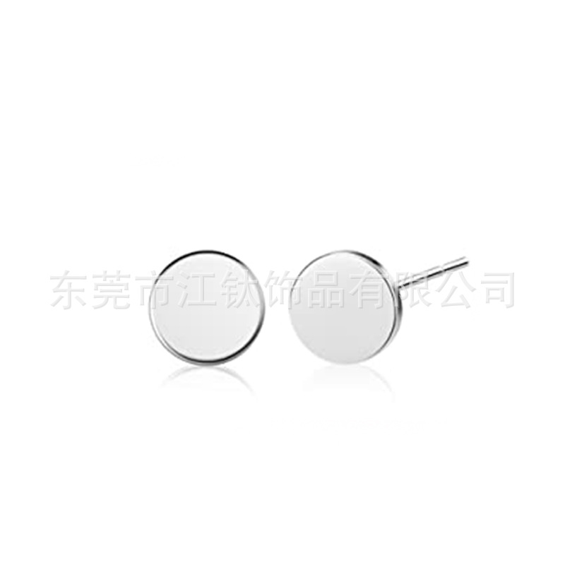F136 Titanium Lip Nail Pin Plane Ear Nail Basic Nail Lip Decoration G23 Titanium Alloy Human Puncture Jewelry Ear Bone Nail - Image 4