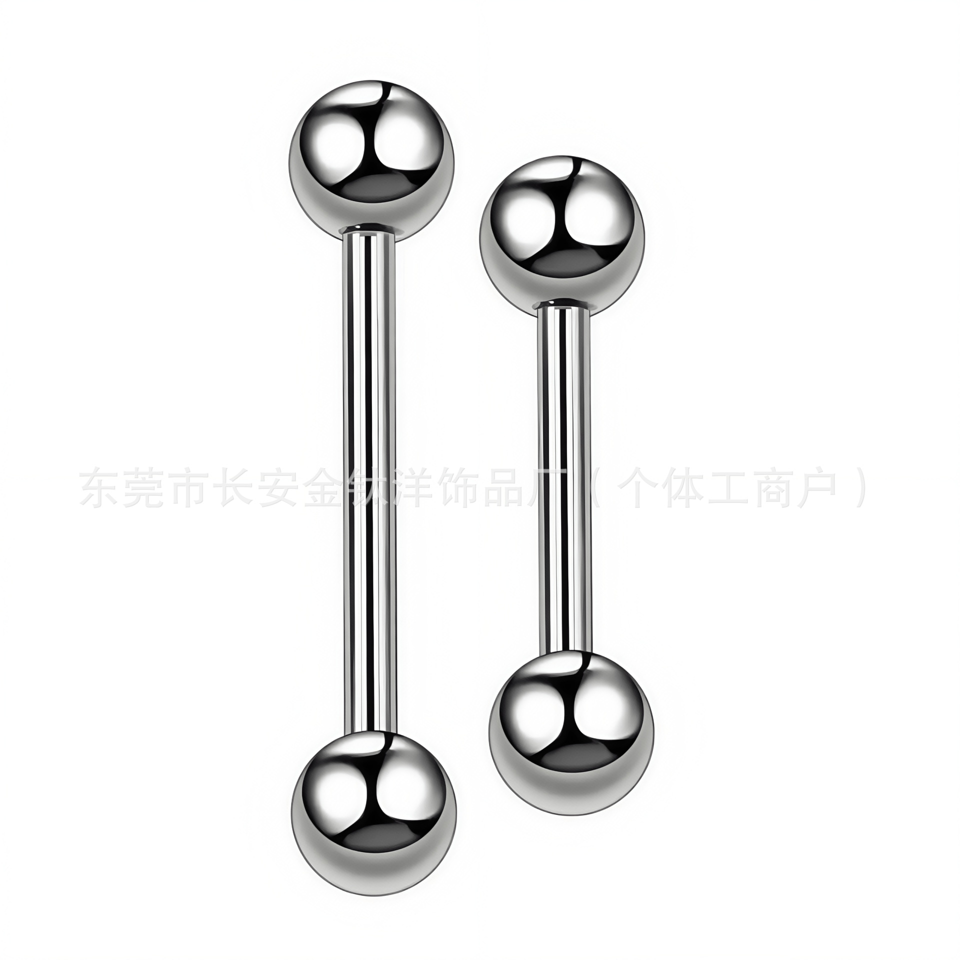 F136 Titanium 0.8mm External Thread Straight Ball Nose Lip Ear Nail G23 Titanium Alloy Piercing Jewelry - Image 2