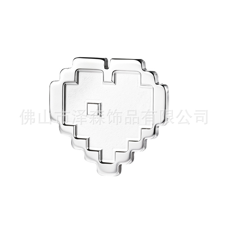 F136 Titanium Alloy Earrings Pixel-Style Cartilage Studs Mosaic Lip Labret Studs Tongue Barbell Body Piercing Jewelry - Image 4