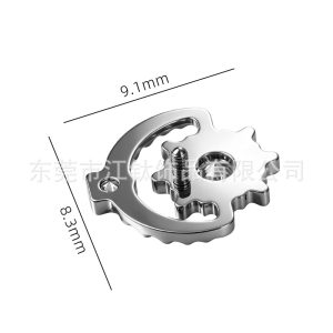 G23 Titanium Sun and Moon CZ Ear Studs - ASTM F136 Body Piercing Jewelry