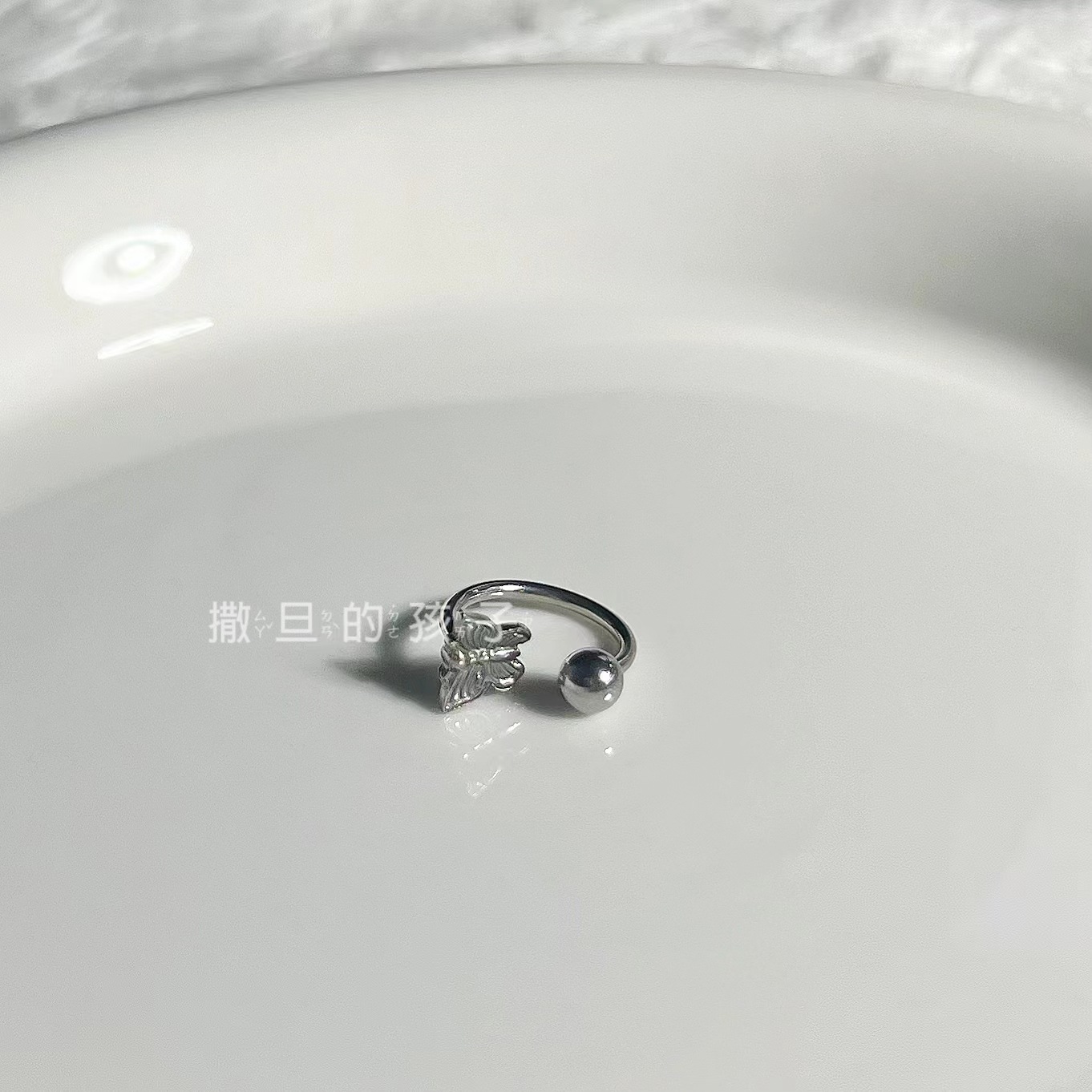 16G Titanium Steel C Ring Butterfly Lip Ring Lip Piercing Jewelry Wholesale Sweet Cool Style - Image 3