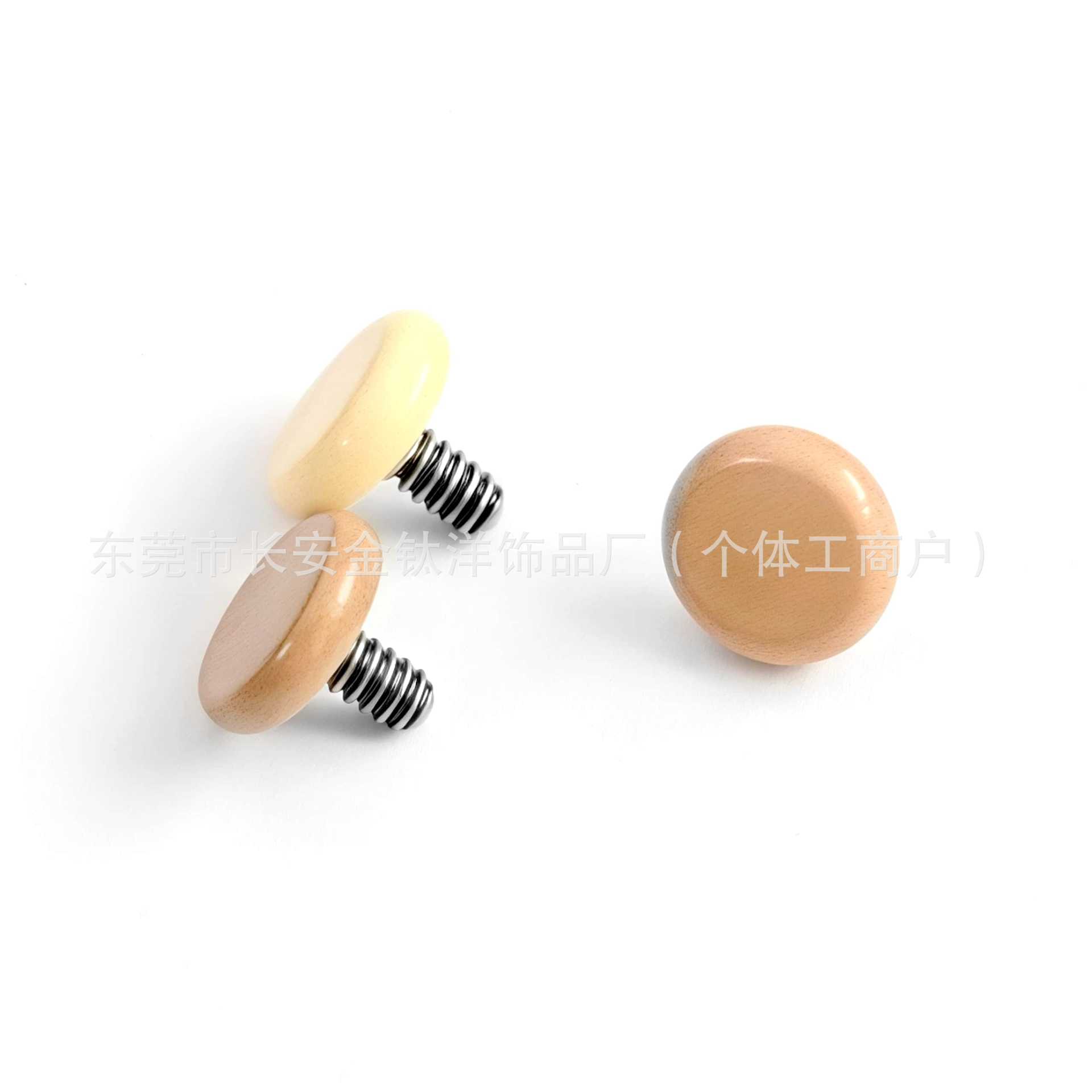 F136 Titanium Invisible Flesh-Colored 3mm Ear Studs Lip Studs Skin Studs Ear Bone Studs Body Piercing Jewelry - Image 3