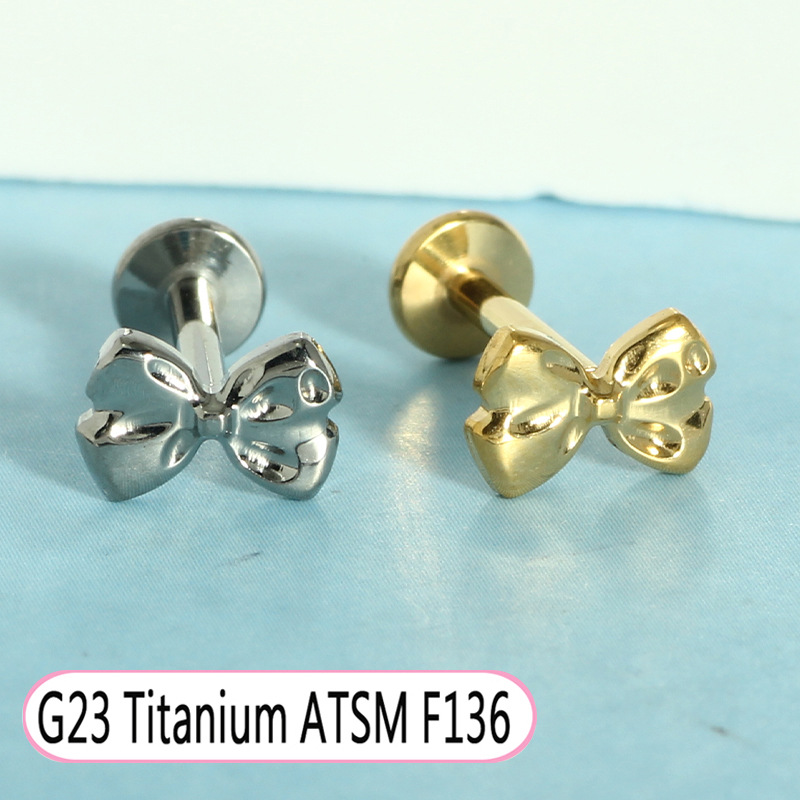 Hot Selling Titanium Alloy Star Zircon Tongue Lip Nail Jewelry for Women Light Luxury Piercing - Image 3