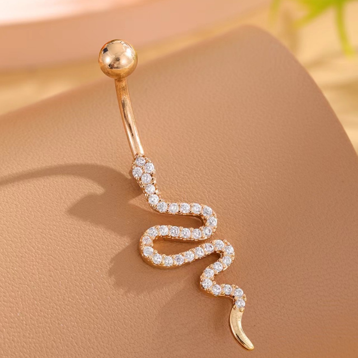 Micro Snake Scorpion Belly Button Ring Trendy European American Sexy Piercing Jewelry - Image 3