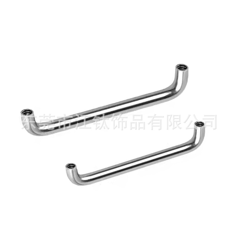 G23 Titanium Internally Threaded Double-Ended Clavicle Nail - 16G 20mm Rounded Long Embedded Nail Base Body Piercing Jewelry - Image 5