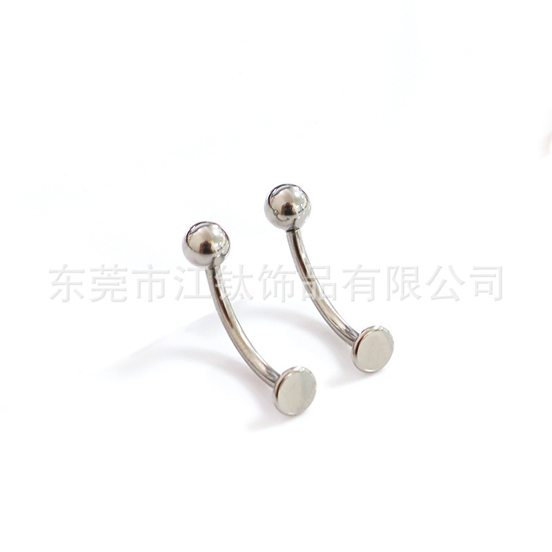 Titanium Navel Ring Ball Plane Belly Button Piercing Jewelry G23 Alloy Suspension Navel Ring Hot Sale - Image 3