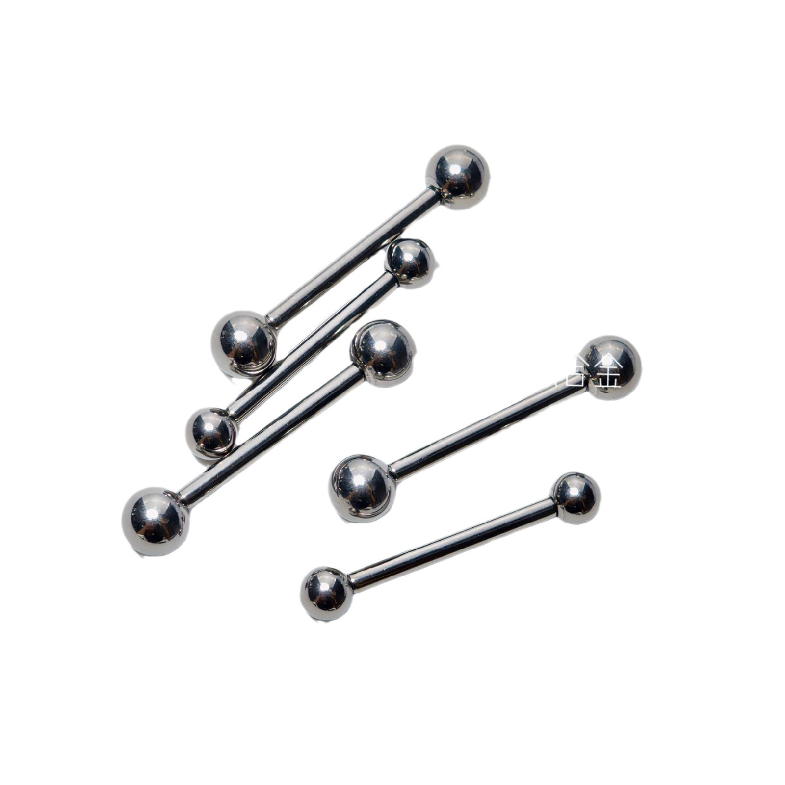 Titanium Alloy F136 Internal Thread Tongue Barbell 14G Anodized Color Changing Piercing Jewelry Double Ball Tongue Nail - Image 5