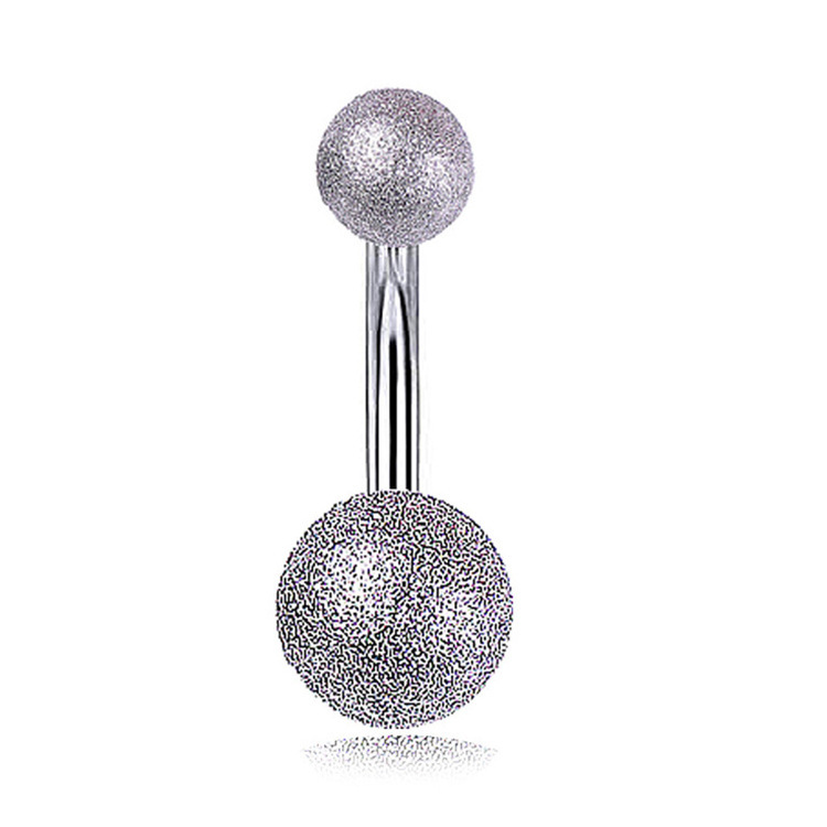 Crystal Heart Navel Ring Rose Gold Belly Button Piercing Body Jewelry 316L Surgical Steel - Image 4