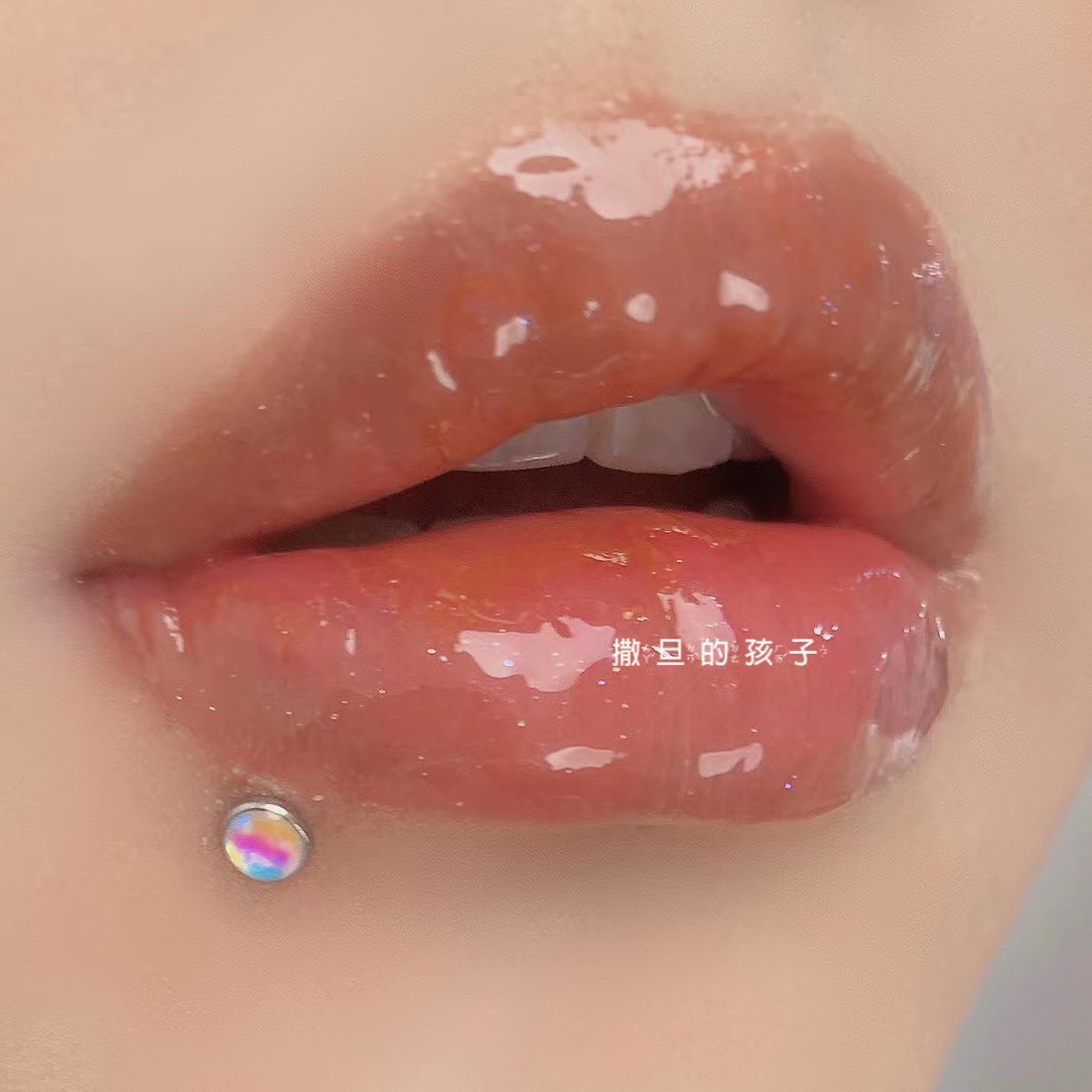 Lip Nail Dripping Bright Lip Ring Ear Bone Nail Piercing Jewelry Lip Decoration 16G Internal Thread Sale New - Image 2