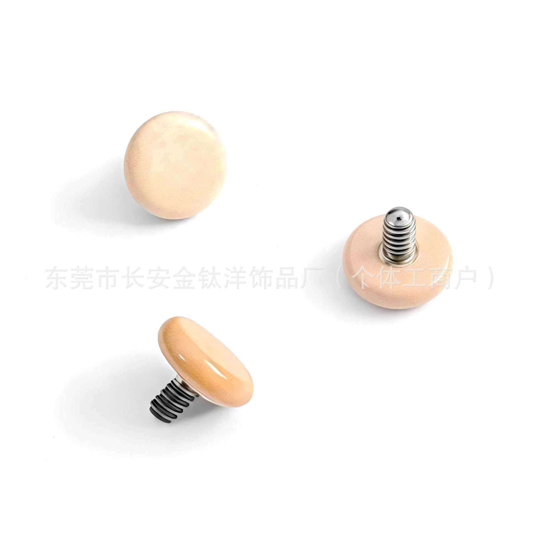 F136 Titanium Invisible Flesh-Colored 3mm Ear Studs Lip Studs Skin Studs Ear Bone Studs Body Piercing Jewelry - Image 2