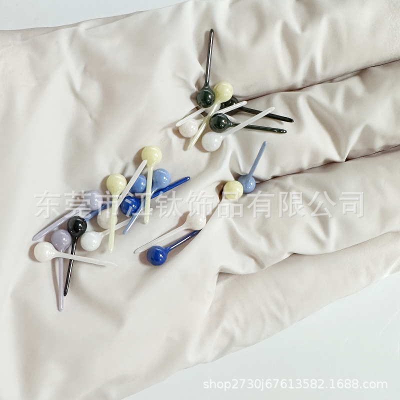 Biological Pure Ceramic Candy Color Ear Bone Stud 4mm Cartilage Piercing Jewelry - Image 2