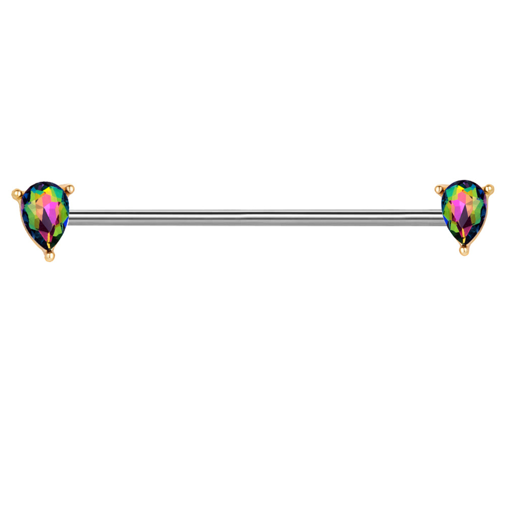 Popular Industrial Ear Barbell Long Rod Ear Bone Nail Simple Punk Puncture Jewelry Trendy - Image 2