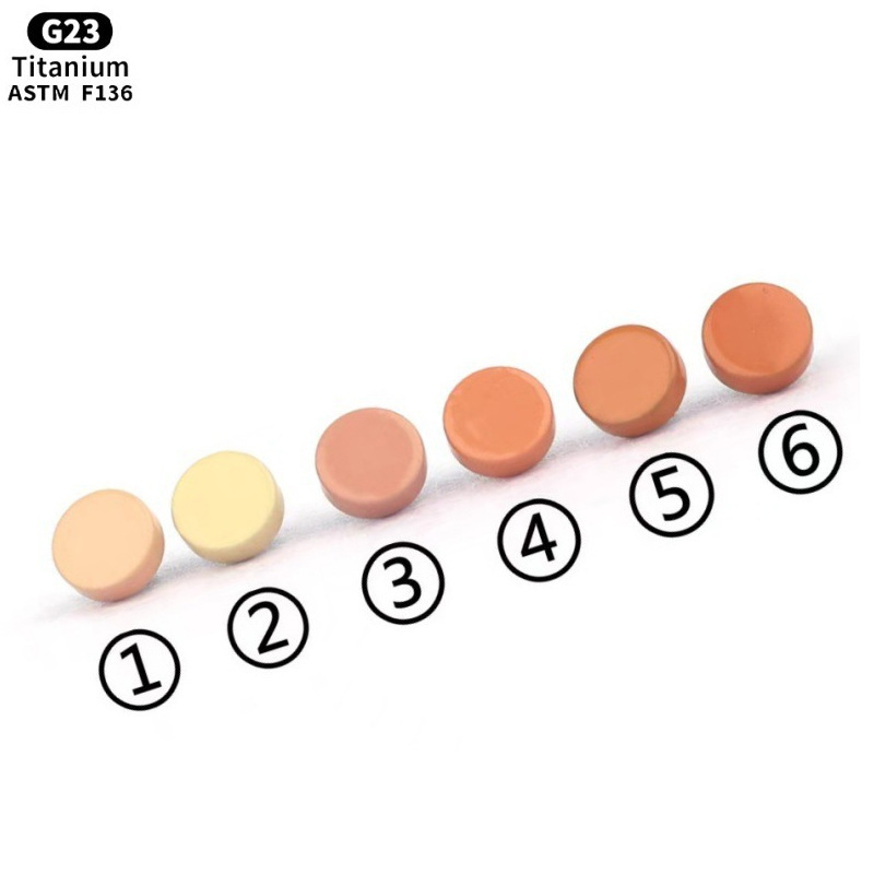 F136 Titanium Alloy Invisible Skin-Colored Jewelry Head M0.9 Thread Ear Studs Lip Studs Nose Studs Eyebrow Studs Ear Cartilage Studs Piercing Jewelry - Image 4