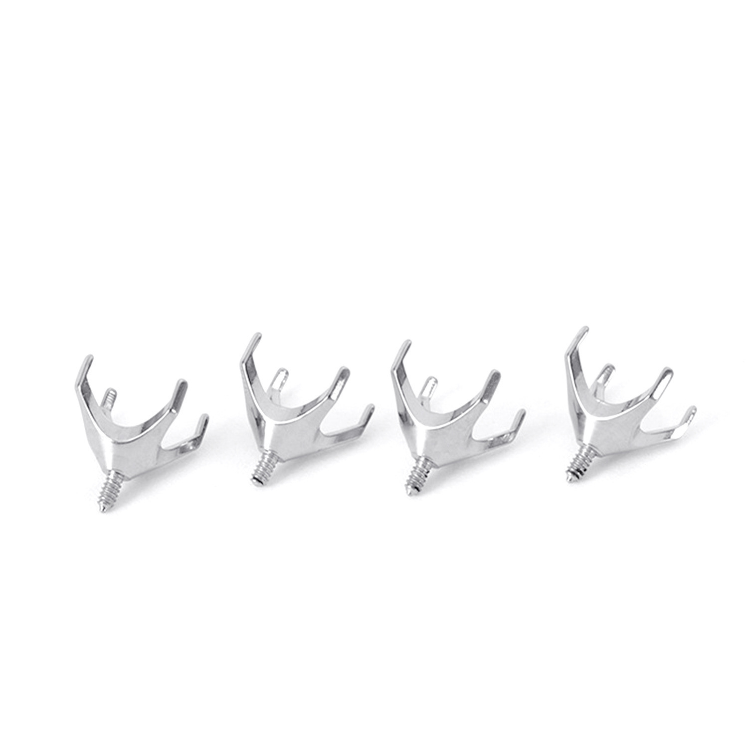 F136 Titanium Internal Thread Four-Claw Hollow Cup Labret Stud Lip Nail Ear Bone Nail G23 Titanium Alloy Piercing Jewelry - Image 4