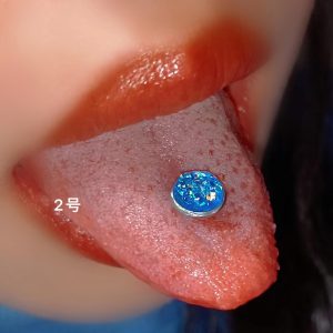 Tongue Piercing Barbell Stainless Steel Externally Threaded Tongue Ring Niche Hot Girl Punk Jewelry Wholesale